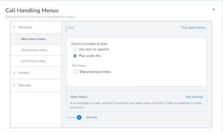 A screenshot of a menu

AI-generated content may be incorrect.